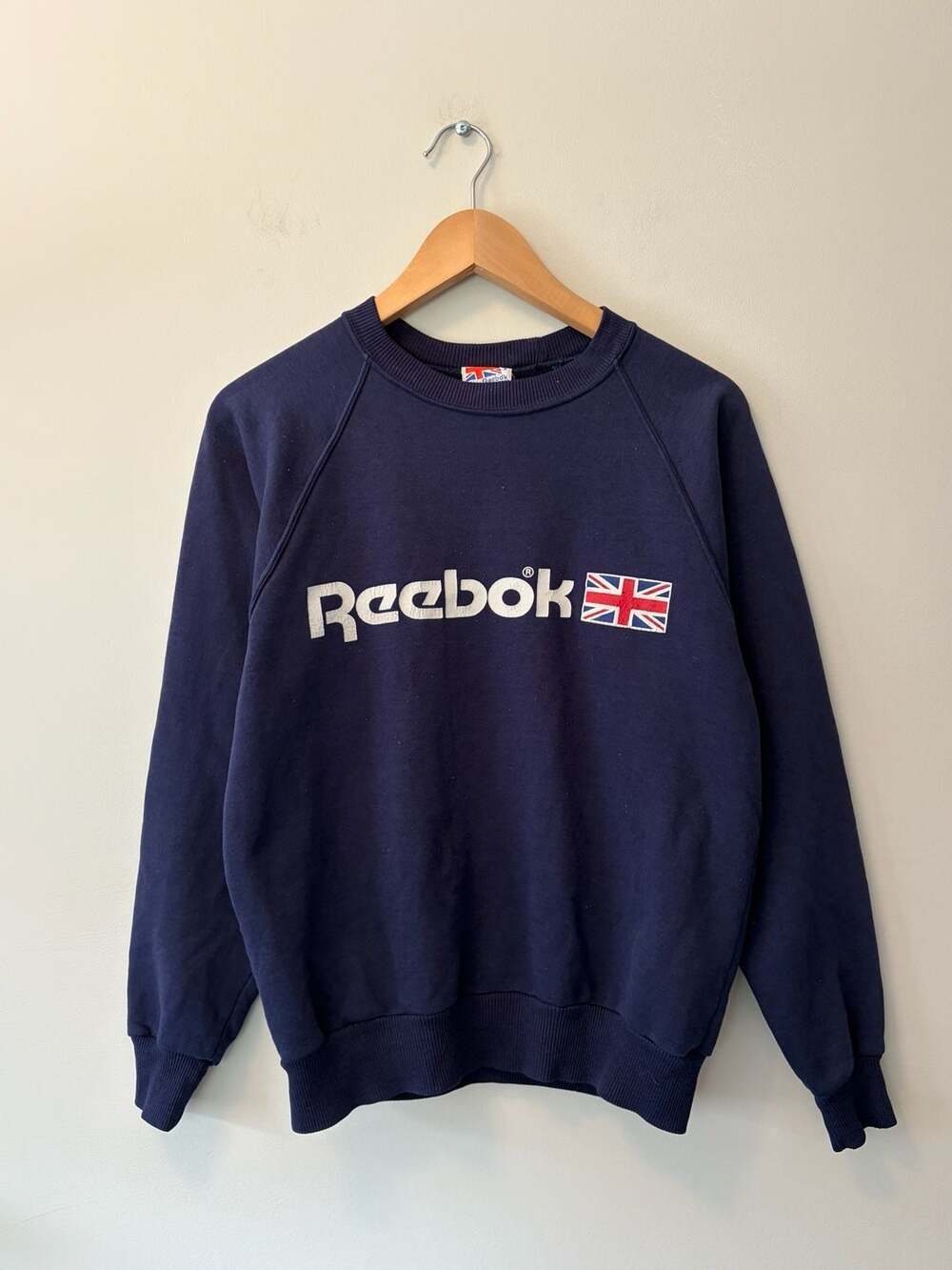 Vintage Reebok Spell Out Logo Crewneck Sweatshirt